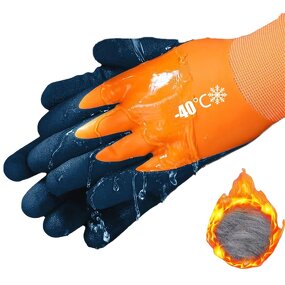 Winter Work Gloves Manufacturer - OEM Men's Thickened Waterproof Thermal Antifreeze