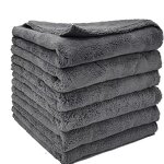 Car Towel Manufacturer - OEM Custom Logo 550gsm Quick-Dry Microfiber Absorbent