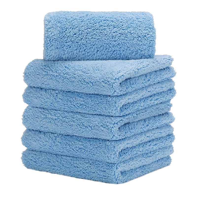 Car Towel Manufacturer - OEM Custom Logo 550gsm Quick-Dry Microfiber Absorbent