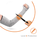 Cut Resistant Sleeves Factory - OEM Level 5 Anti-Cut Arms Protection Safety