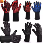Heat Resistant Gloves Factory - OEM Customized Extreme Heat 1472F Silicone