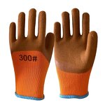 Winter Work Gloves Manufacturer - OEM 300# Nylon Latex Coated Foam Terry
