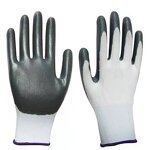 Work Gloves Factory - OEM 13g Nylon Liner Sandy Nitrile Coated Oil Resistant