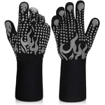 Heat Resistant Gloves Factory - OEM Customized Extreme Heat 1472F Silicone