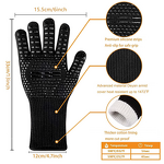 Oven Mitts Manufacturer - OEM Premium Heat Resistant Silicone Cotton Lining