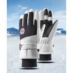 Ski Gloves Manufacturer - OEM High Quality Custom Logo Waterproof Touchscreen