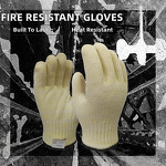 Fire Resistant Gloves Manufacturer - OEM Factory High Quality 100% Aramid Heat Protection