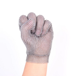Chain Safety Gloves Factory - OEM Level 9 Anticut Stainless Steel Ring Mesh