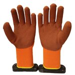 Warm Safety Gloves Supplier - OEM 300# Thickened Construction Site Latex Wool