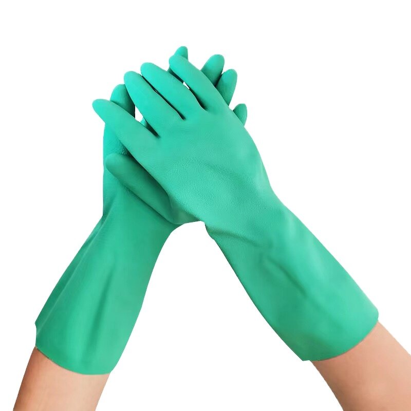 Nitrile Gloves Manufacturer - OEM Kitchen Household Waterproof Protective Dishwashing