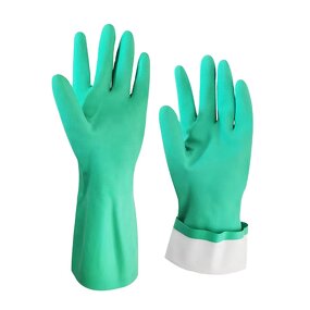 Rubber Mittens Factory - OEM Durable Waterproof Acid Alkali Industry Safety