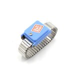 ESD Wrist Strap Factory - Silver Metal Cordless Anti Static Wireless Antistatic Band