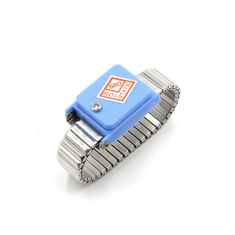 ESD Wrist Strap Factory - Silver Metal Cordless Anti Static Wireless Antistatic Band