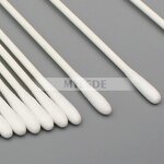 Cleanroom Swabs Factory - OEM/ODM Double Cotton Paper Shaft Pointed Tip Lint Free
