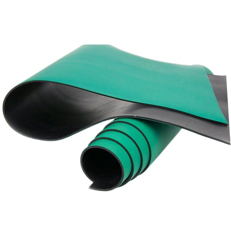 ESD Table Mat Factory - Matte Green Color 2mm Type Rubber Material Antistatic