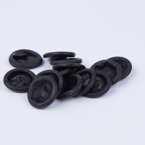Antistatic Latex Finger Cot Factory - High Quality Disposable Black
