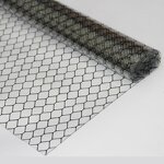 Anti Static PVC Curtain Factory - Transparent Carbon Printed Grid Film Roll