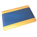 ESD Rubber Floor Mat Factory - Black and Yellow Anti-Fatigue for Industrial Workshop