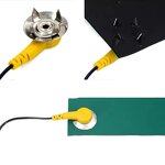 ESD Grounding Cord Factory - Custom Two-Head Anti-Static Safety Grounding Wire Repair