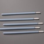 Cleanroom Swab Factory - OEM/ODM 100% Polyester Lint Free PP Handle Cotton Swab