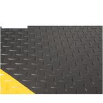 ESD Rubber Floor Mat Factory - Black and Yellow Anti-Fatigue for Industrial Workshop