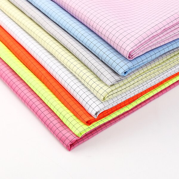 ESD Fabric Factory - Factory Supply 150meters 5mm Stripe Antistatic Cleanroom