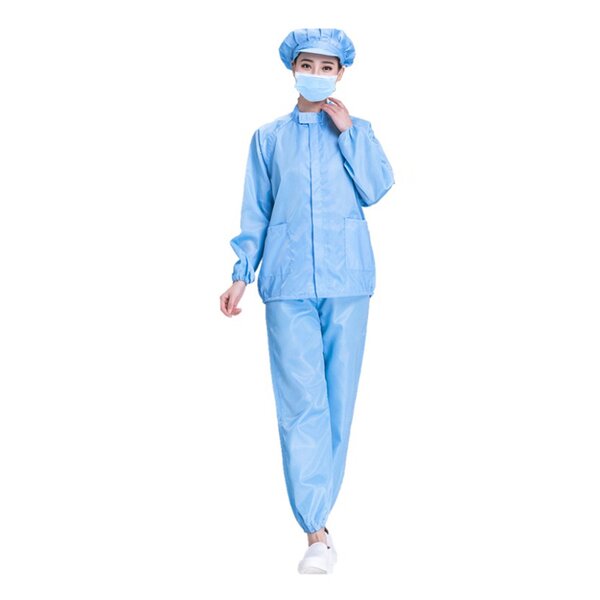 ESD Coveralls Factory - Wholesale Pink Women Work Clothes Cleanroom Garments