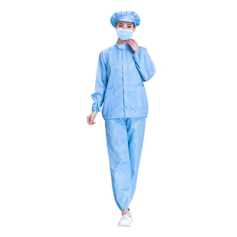 ESD Coveralls Factory - Wholesale Pink Women Work Clothes Cleanroom Garments