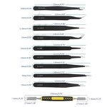 Anti-Static Tweezers Factory - Hot Sale Stainless Steel 10-Pointed Factory Suppliers'