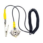 ESD Grounding Cable Factory - OEM/ODM Coiled Cord with Alligator Clip Claw PU Wire