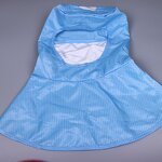 ESD Shawl Hat Factory - Blue Dust Free Anti-static Cap for Cleanroom Work Wear