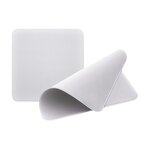 Microfiber Polishing Cloth Factory - Custom 6.3''x 6.3'' Dust-Free Silver for Safety Lens