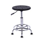 ESD Lab Chair Factory - Black Adjustable Pu Foam Antistatic for Cleanroom