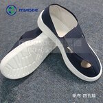 ESD Safety Shoes Factory - New Design Wholesale Anti-static Blue Canvas Lightweight