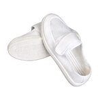 ESD Safety Shoes Factory - China Factory Comfortable White Cleanroom PVC Antistatic