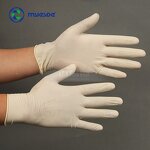 Latex Gloves Factory - OEM/ODM 9inch Natural Textured Tip Powder Free DI Wash