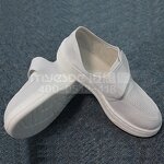 ESD Shoes Factory - Men's Antistatic Cleanroom PU Sole Canvas Upper Safety