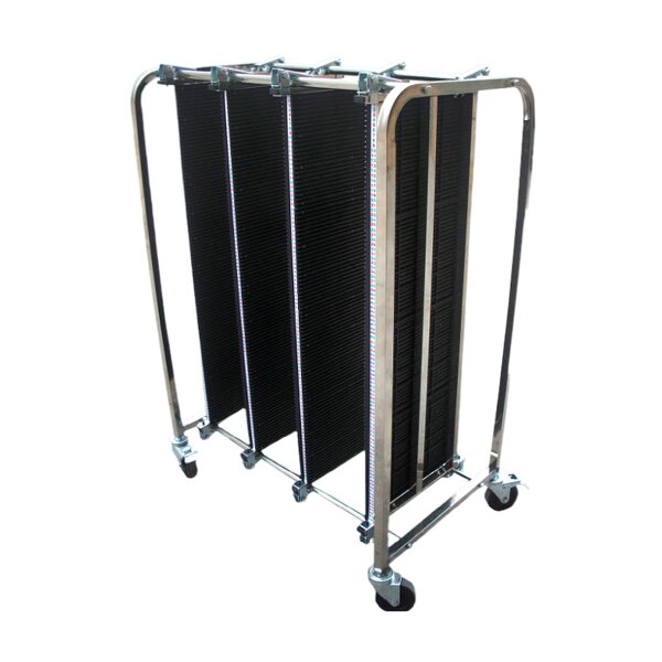 ESD Trolley Factory - High Quality Anti-Static Stainless Steel Clean Room Workshop Storage