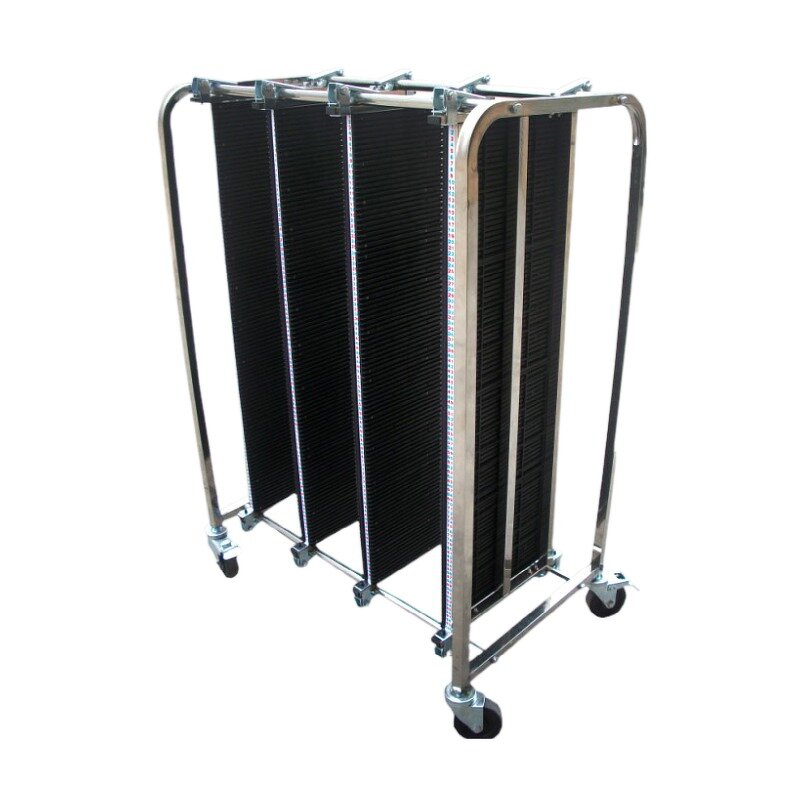 ESD Trolley Factory - High Quality Anti-Static Stainless Steel Clean Room Workshop Storage
