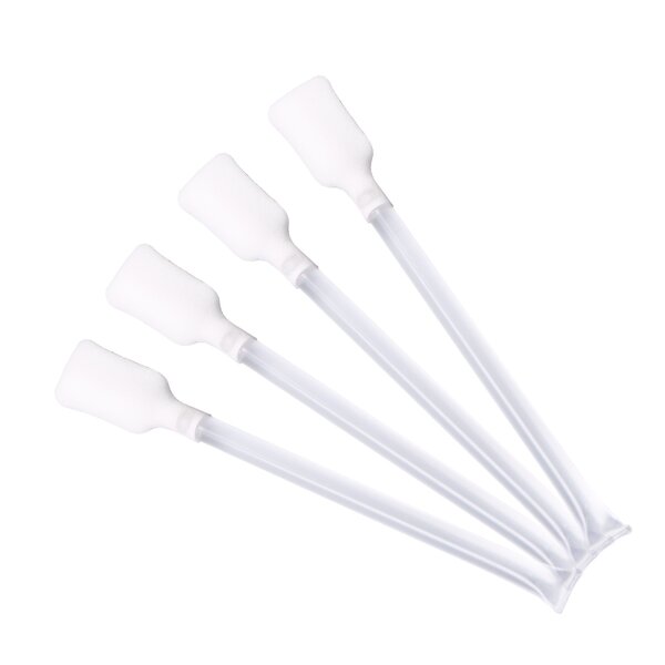 Pre-saturated Swab Factory - OEM/ODM 100% IPA Foam Double Layer Paddle PU Handle