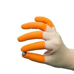 ESD Finger Cots Factory - Diversified Latest Designs Diamond Texture Latex Cut off