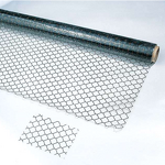 Anti Static PVC Curtain Factory - Antistatic Vinyl Grid Honeycomb Mesh Transparent Black