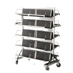 ESD Turnover Vehicle Factory - Manufacturer Direct Sales Mobile Anti-Static Stainless Steel