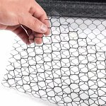 Cleanroom Door Curtain Factory - Manufacturer Anti-static ESD PVC Grid Transparent