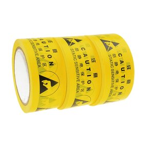 Cleanroom Floor Tape Factory - ISO Class Anti-Static for ESD Areas Hazard Tape