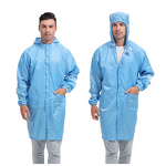 ESD Smock Factory - OEM/ODM Antistatic Cleanroom Smock Cloth Safety Clothing