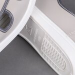 ESD Work Shoes Factory - Gray Breathable PU Sole Four Holes Soft Leather Uppers