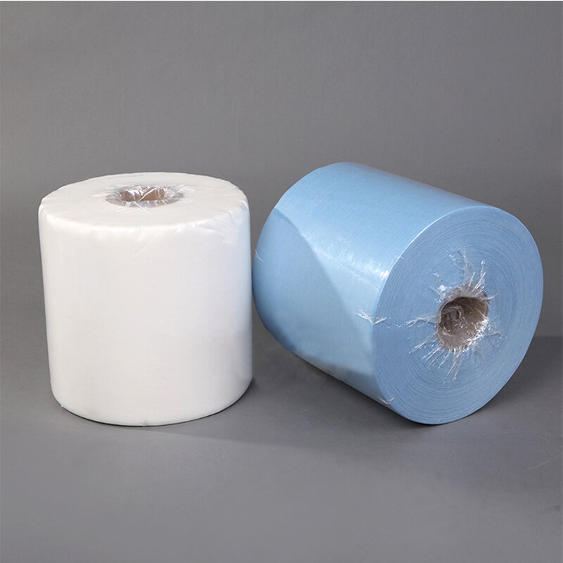 Cleanroom Wiper Roll Factory - High Quality Industrial Woodpulp Nonwoven for LCD