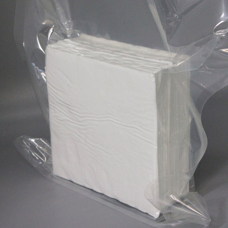 Cleanroom Wiper Factory - OEM/ODM Custom Microfiber Nonwoven White Dispenser