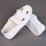 ESD Shoes Factory - Factory Manufacture Comfortable Four Hole PU PVC for Cleanroom Lab